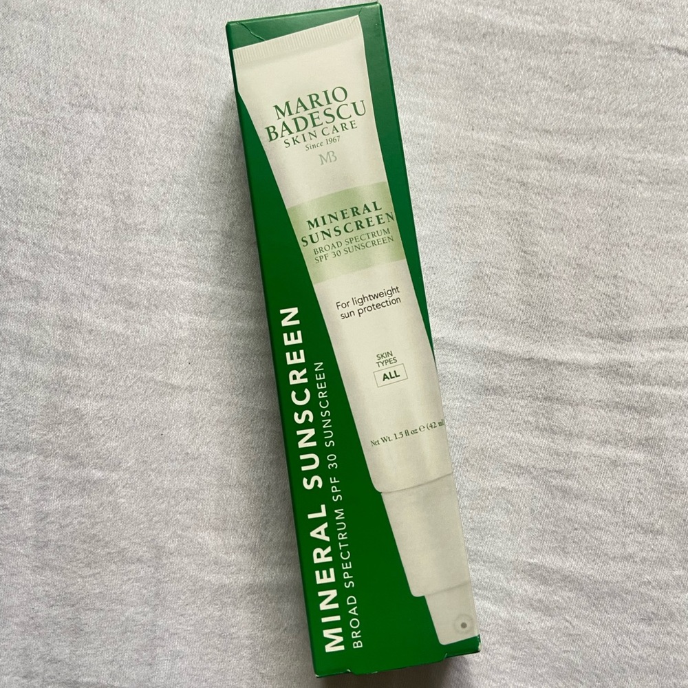 Brand New in Packaging Mario Badescu Mineral Sunscreen
